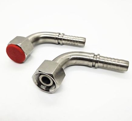 Metrische O-ring zegelverbinding draaiende elleboog Hydraulische slangverbinding 20591 Hoge temperatuur
