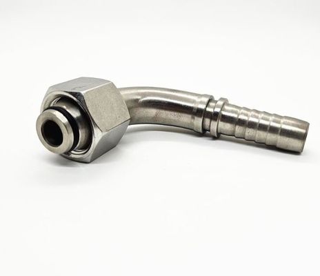Metrische O-ring zegelverbinding draaiende elleboog Hydraulische slangverbinding 20591 Hoge temperatuur
