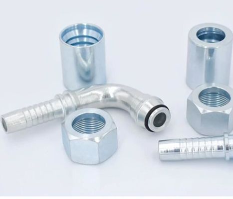 90 graden hydraulische ellebogen voor metrische olie 20491 van roestvrij staal