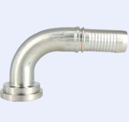 Pijpleidingen verbinden roestvrij staal zinkplatering 3000psi 6000psi SAE Hydraulische flens 87391