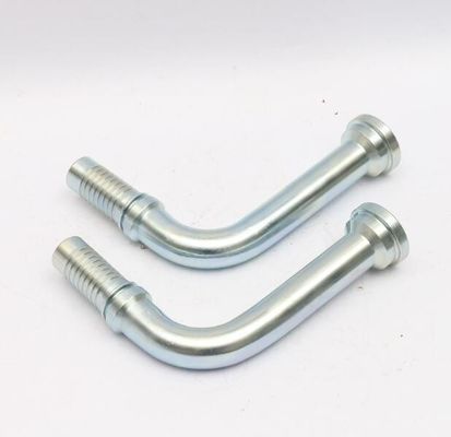 Ronde kop van roestvrij staal 90 Elbow Flange Fittings voor hydraulische slang 3000psi