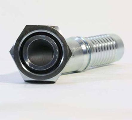 Eaton Parker Orfs Metrische 24 graden kegel O-ring zegel H. T. Hydraulische slang fitting 20541 gegalvaniseerd plaat