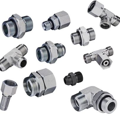 Gegalvaniseerde plaat Ronde kop Roestvrij buis Adapter Hoogdruk Hydraulische bekleding