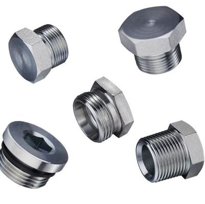 Gegalvaniseerde plaat Ronde kop Roestvrij buis Adapter Hoogdruk Hydraulische bekleding