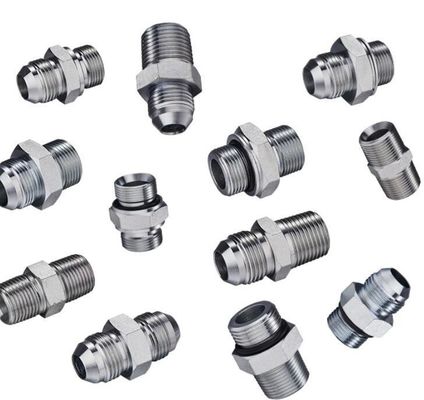 Gegalvaniseerde plaat Ronde kop Roestvrij buis Adapter Hoogdruk Hydraulische bekleding