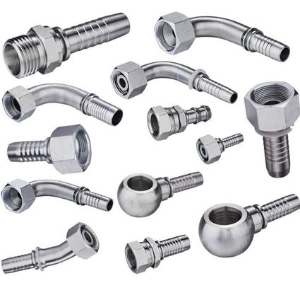 Gegalvaniseerde plaat Ronde kop Roestvrij buis Adapter Hoogdruk Hydraulische bekleding