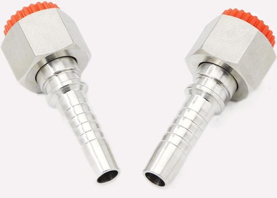 Vrouwelijke metrische 24 graden kegel hydraulische slang fitting 20411 20511 voor pijplijnen Connect