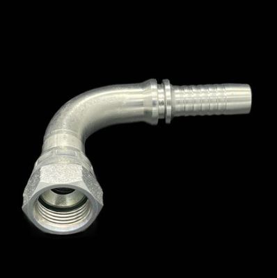 Lange levensduur Jic 37 Elbow Two Piece Crimp Hose Fitting voor 1sn/2sn/4sp Hose Fjx90