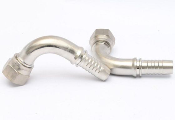American Jic Vrouwelijke 74 Cone 90 Elbow Hydraulische slang Ferrule End Fittings Pipe Adapter