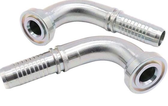 Flanche van roestvrij staal Swaged slang Fitting 6000psi 87691 hydraulische slang flens