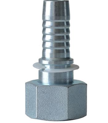 20411 Metrische Vrouwelijke 24 Kegel O-ring L. T. Rechte Hydraulische slang Ferrule End Fittings