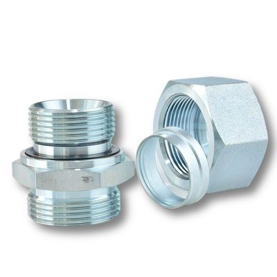 Metrische draad hydraulische buis met een verzegeling en een gegalvaniseerde plaatverbinding