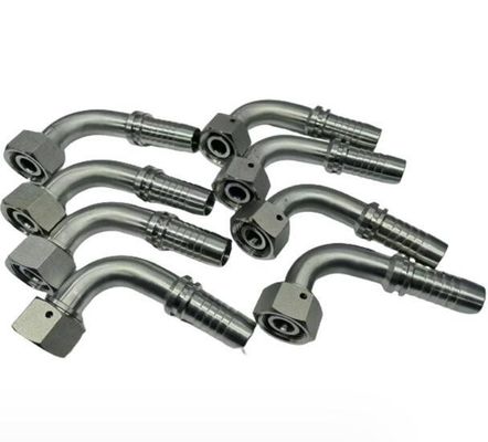Flanken serie roestvrijstalen connector voor hydraulische eenstuk slang aansluiting 87641