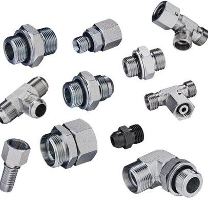 Hexagon Head Hydraulische slangadapters voor slangkoppelingsfittings van roestvrij staal