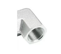 BSP/BSPT Standaard 90 graden elleboog roestvrij staal hydraulische adapter 7t9 draad montage
